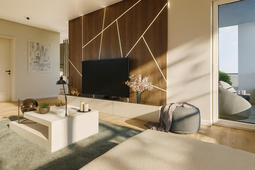 Apartament 2 Camere ARMONIA RESIDENCE - 62,91 mp | Zona Coresi - Bloc 2 - 2