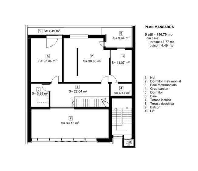 Apartament cu 4 camere decomandat în Complex Studențesc