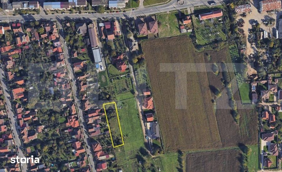 Teren de 1017 mp, în Păulești