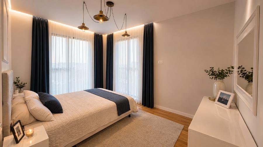 Apartament cu 3 camere decomandat, mobilat în Străulești