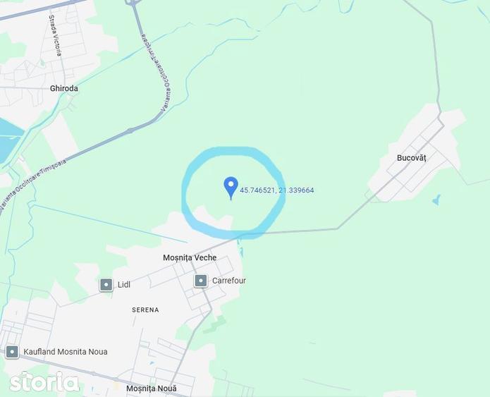 Teren langa Timi?oara, Mo?ni?a Veche, 541 mp | utilita?i | 50.000 - 1
