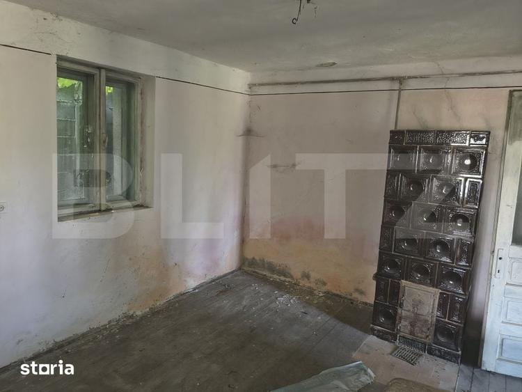 Casă cu 2 camere cu Teren 1200 Mp în Nord