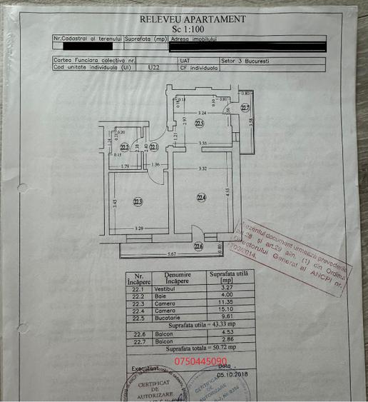 Apartament cu 2 camere, mobilat în Dristor
