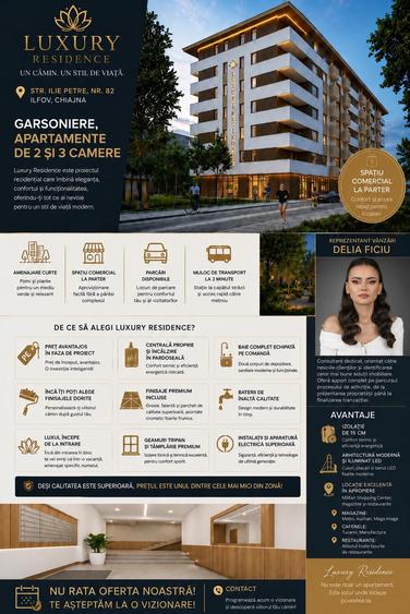 Apartament cu 3 camere decomandat în Chiajna