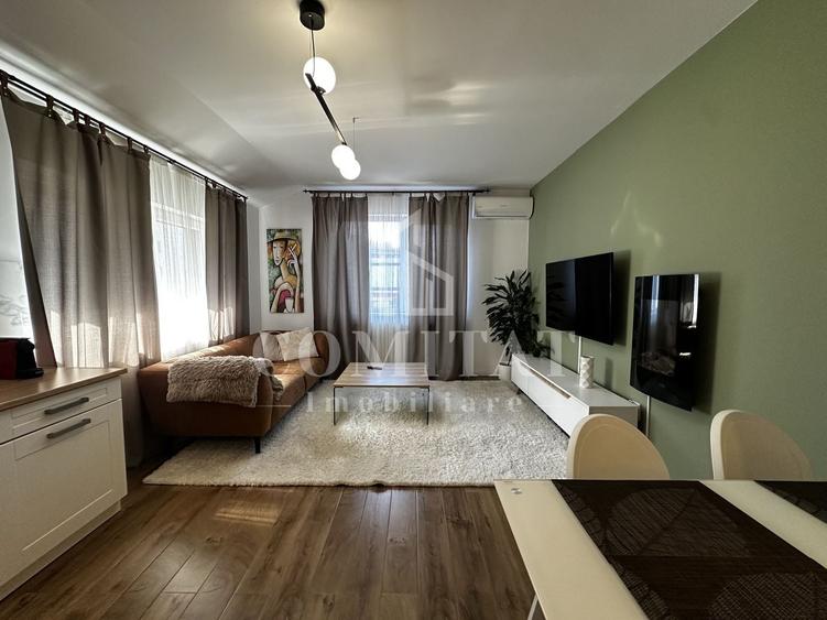 Apartament cu 2 camere semidecomandat, mobilat în Florești — fotografia 3