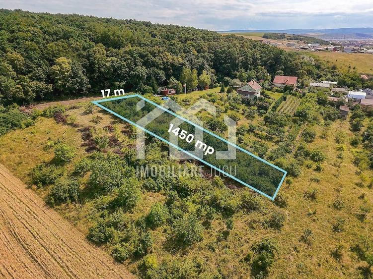 Teren de 1450 mp, în Jucu