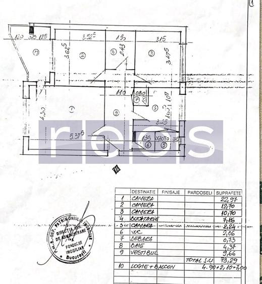 Apartament cu 3 camere decomandat, mobilat în Nerva Traian