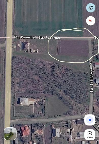 Teren de 1436 mp, în Florica