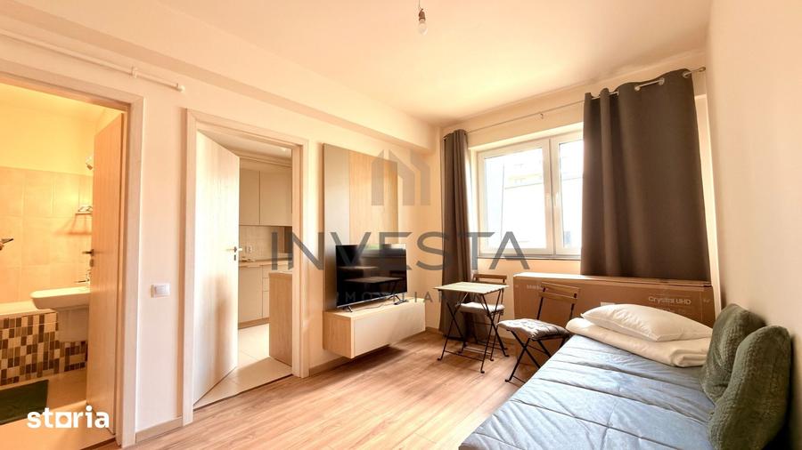 Apartament cu 2 camere semidecomandat în Între Lacuri