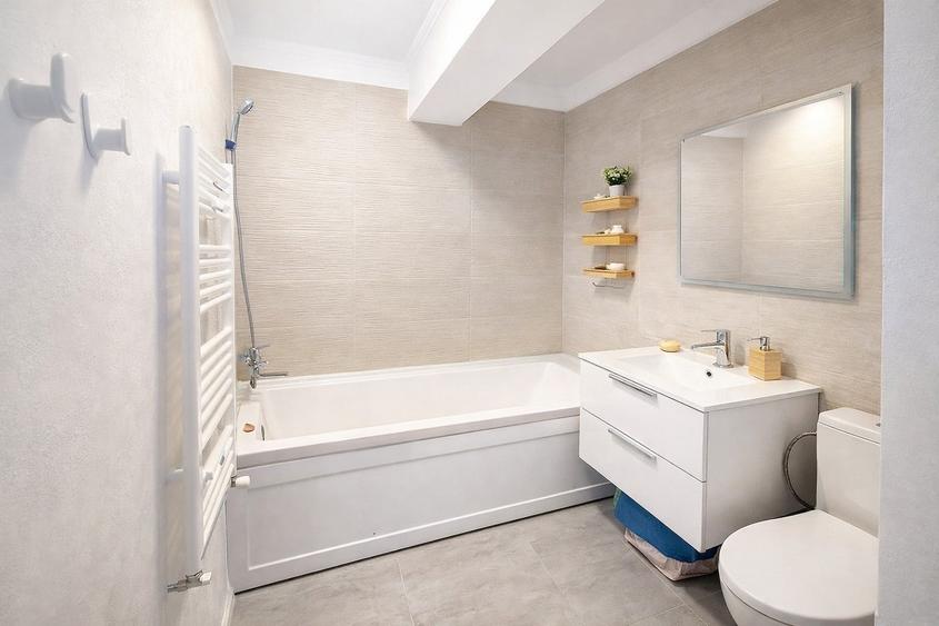 Apartament cu 2 camere decomandat, mobilat în Bucium