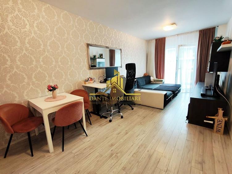 Apartament cu 2 camere semidecomandat, mobilat în Bună Ziua