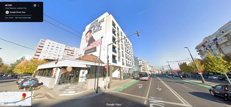 Apartament cu 2 camere semidecomandat, mobilat în Central