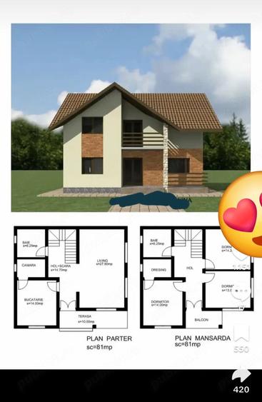 Casă cu 5 camere cu Teren 253 Mp în Valu lui Traian