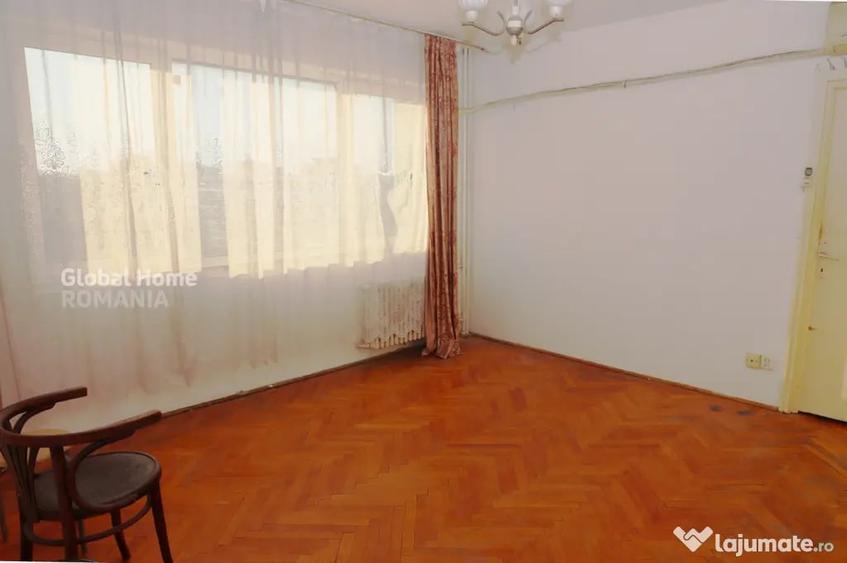 Apartament cu 3 camere semidecomandat în 1 Mai