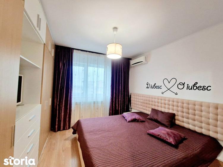 Apartament cu 3 camere decomandat, mobilat în Central