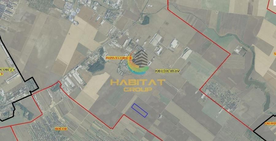 Teren Construcții extravilan de 80000 mp, în Sud