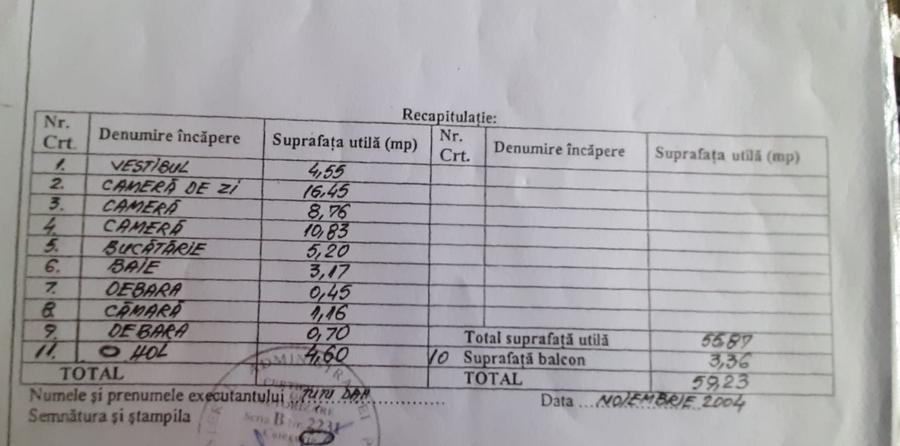 Apartament cu 3 camere decomandat în Titan