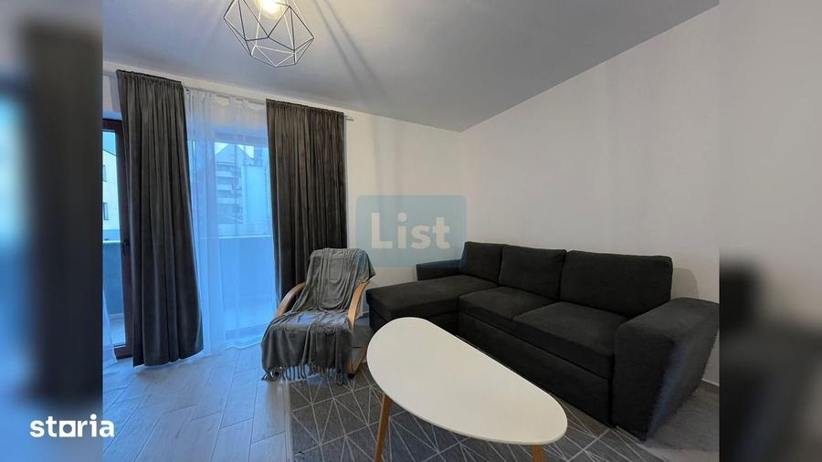 Apartament cu 2 camere semidecomandat, mobilat în Europa