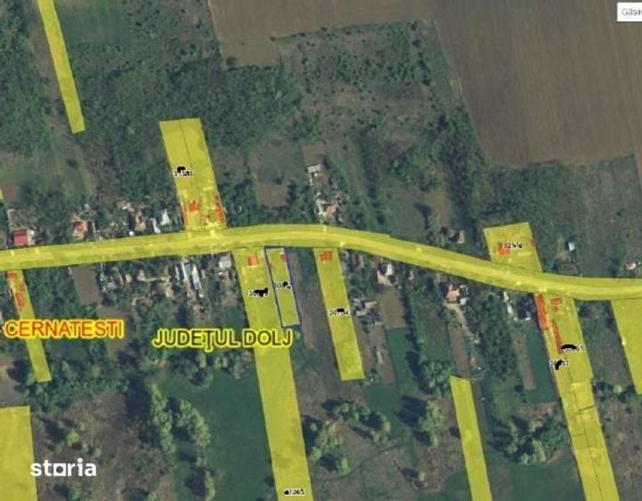 Casă cu 1 camere cu Teren 1240 Mp în Cernat