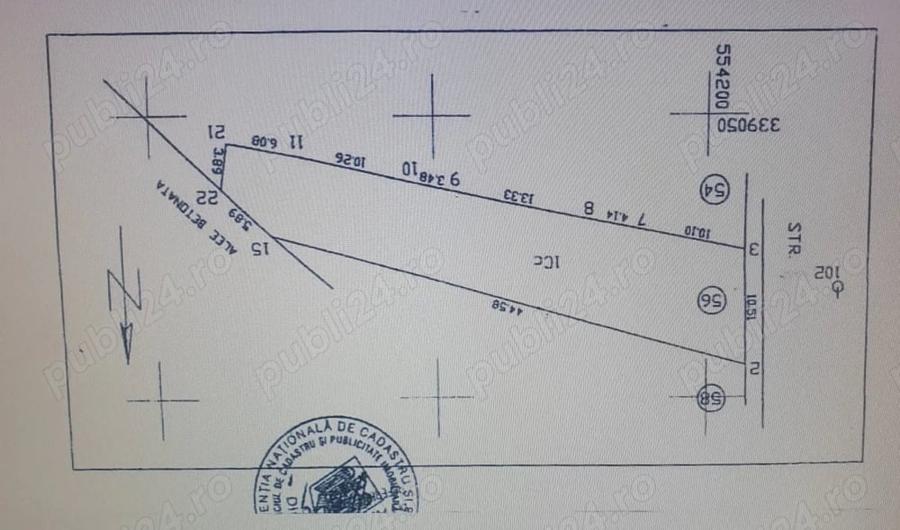 Teren de 401 mp, în Gara de Nord
