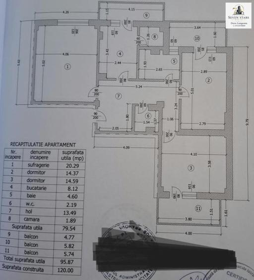 Inchiriere Apartament 3 Camere, Primaria Ploiesti, Centru, 96mp - 15