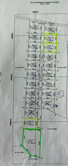 Teren agricol extravilan de 1992 mp, în Roșia