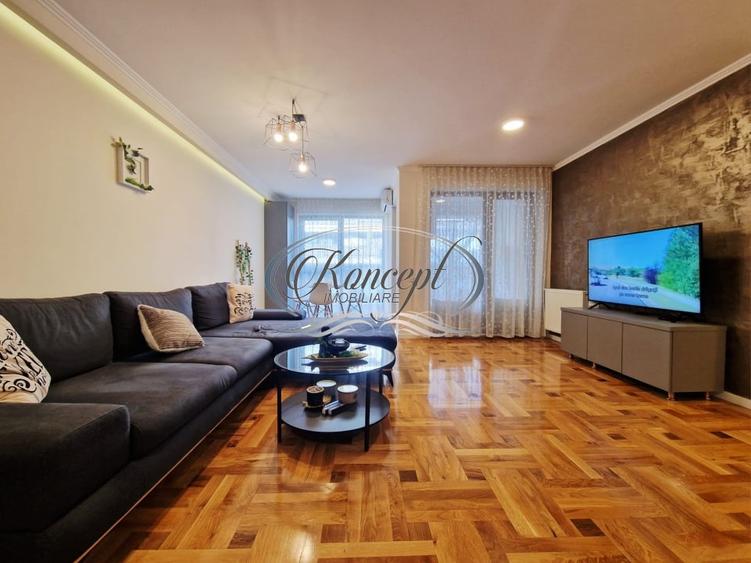 Apartament cu 2 camere semidecomandat, mobilat în Bună Ziua