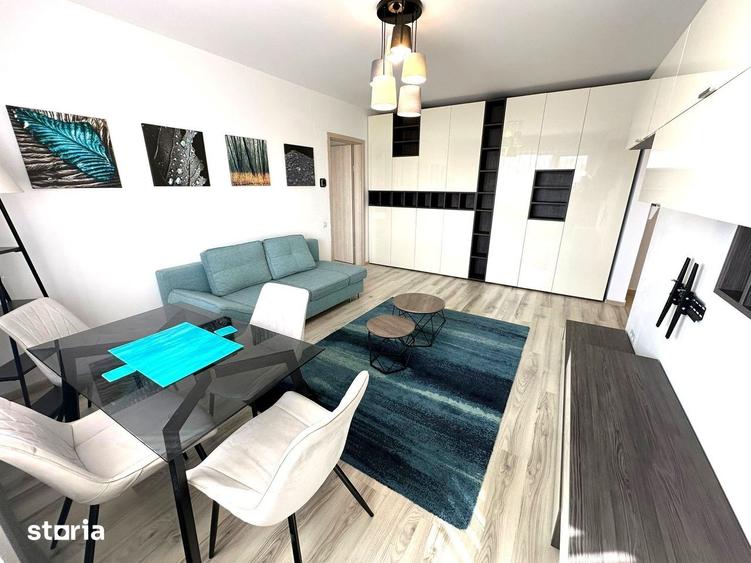 Apartament cu 2 camere, mobilat în Băneasa