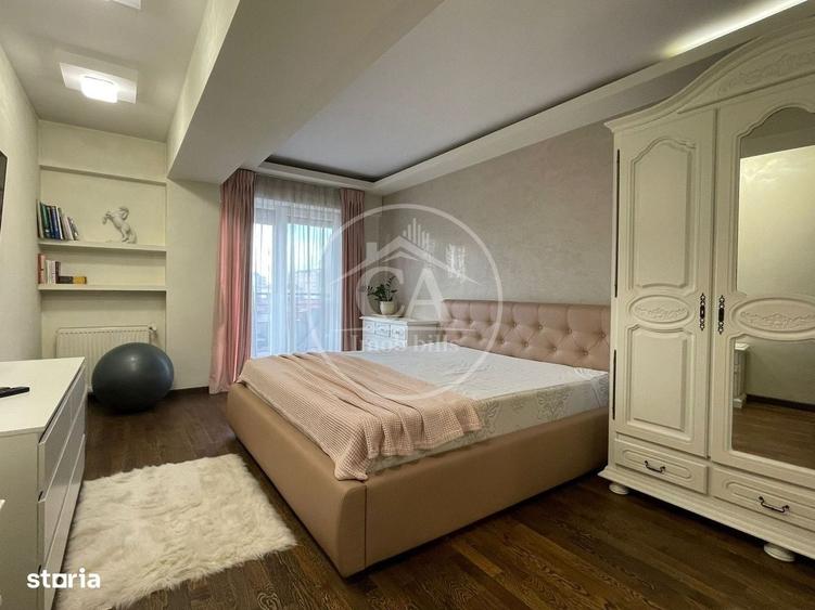 Apartament cu 3 camere decomandat, mobilat în Nufărul