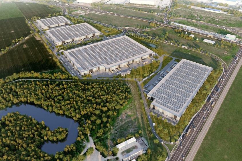 Spațiu industrial, de 2,300 mp, în Ștefăneștii de Jos