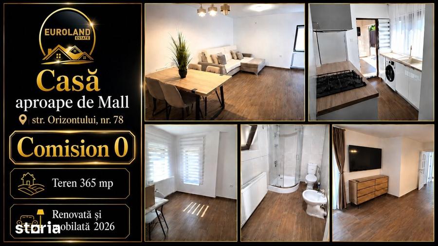Casă cu 4 camere cu Teren 365 Mp în Central