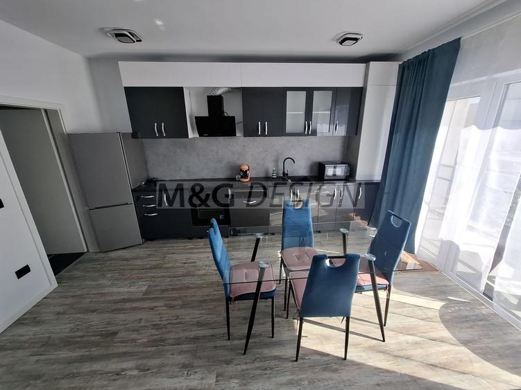 Apartament cu 2 camere semidecomandat, mobilat în Ghiroda
