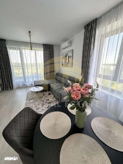 Apartament cu 2 camere semidecomandat în Băneasa