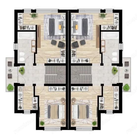 Casă cu 4 camere cu Teren 269 Mp în Remetea Mare