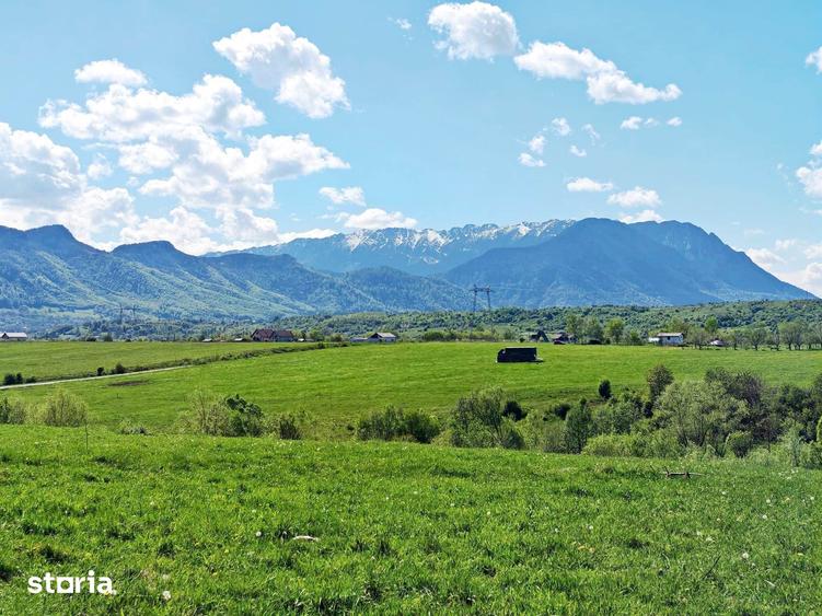 Teren de 5783 mp, în Bran