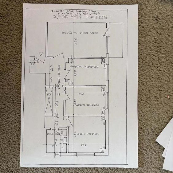 Apartament cu 3 camere decomandat în Lujerului