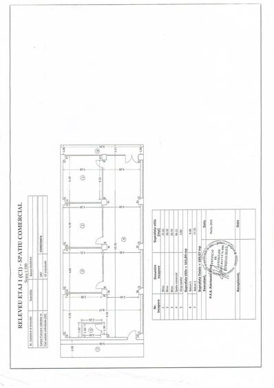 Spațiu comercial, de 360 mp, în Central