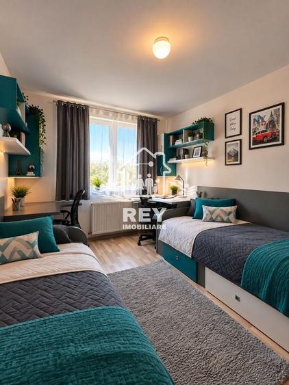 Apartament cu 3 camere semidecomandat, mobilat în Turnișor