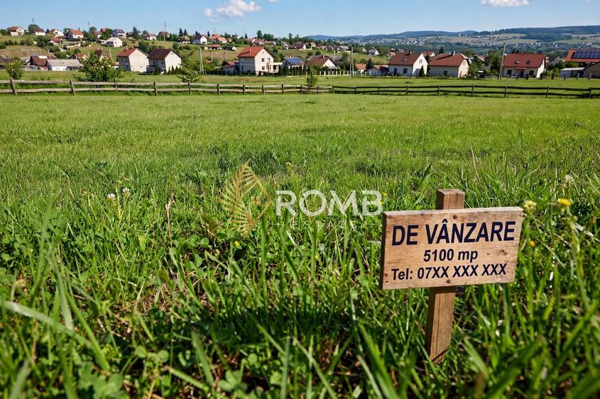 Teren Construcții intravilan de 5100 mp, în Borhanci