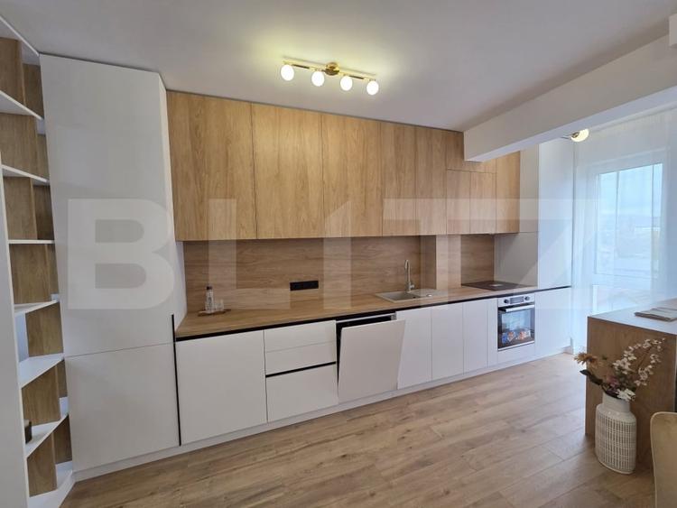 Apartament cu 2 camere semidecomandat, mobilat în Florești