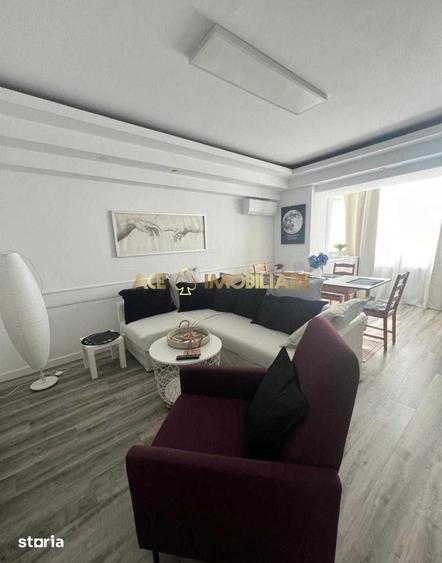 Apartament cu 3 camere, mobilat în Moșilor