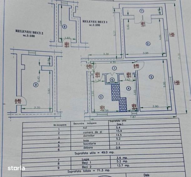 2 camere + curte + 2 beciuri | zona centrala Plopeni - 1
