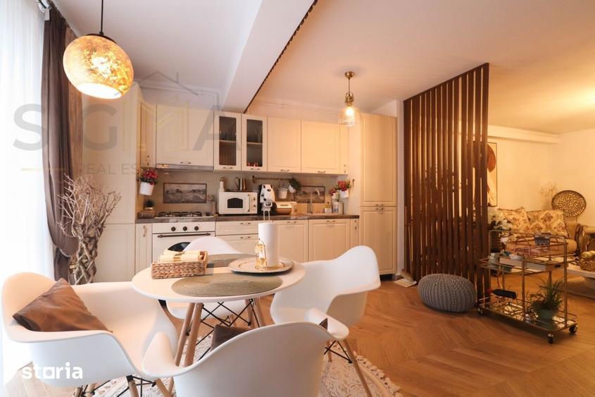 Apartament cu 2 camere semidecomandat, mobilat în Sopor