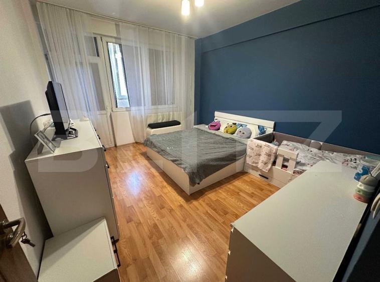 Apartament 3 camere decomandat, 70 mp, balcon închis, etaj 3, zona Cristești - 6