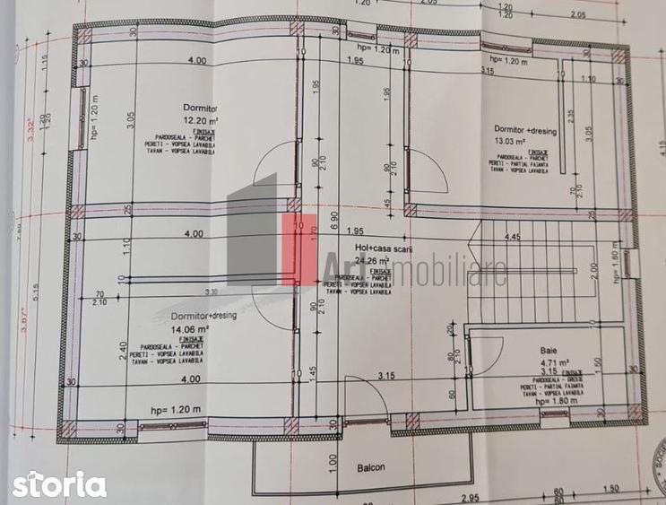 Casă cu 5 camere cu Canalizare în Central