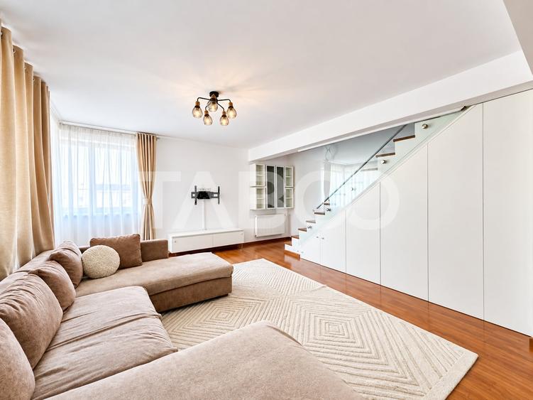 Apartament cu 3 camere semidecomandat, mobilat în Europa