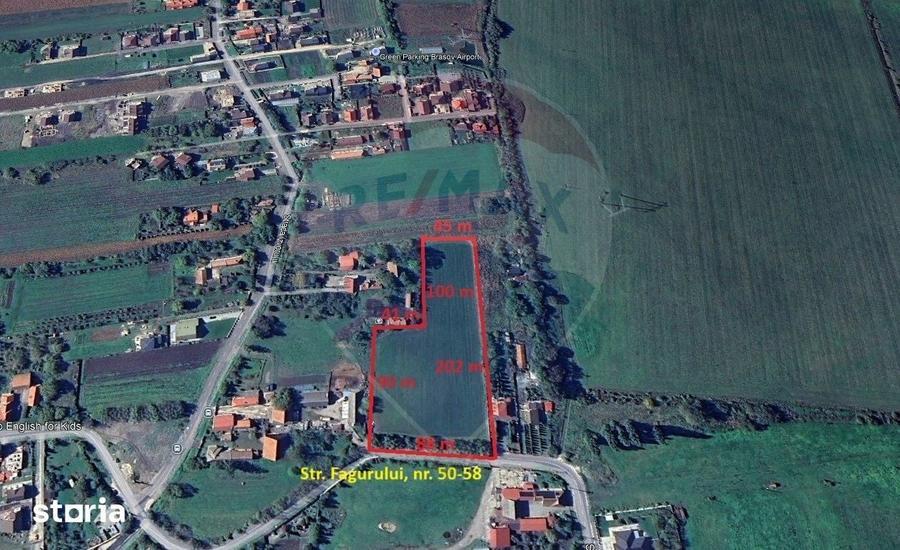 Teren de 13000 mp, în Stupini