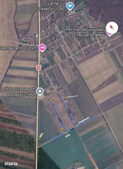 Teren de 861 mp, în Gepiu