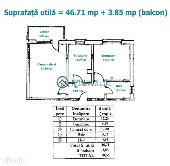 Apartament cu 2 camere decomandat în Cantacuzino