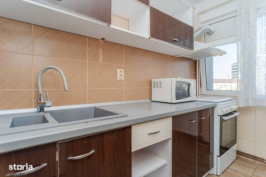Apartament cu 2 camere semidecomandat în Central